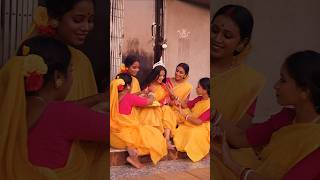 Shimul Polash  Aj Bosonter Gaye Holud Bohurupi Dance CoverShiboprosad Nandita trendingshorts [upl. by Llehsyar693]