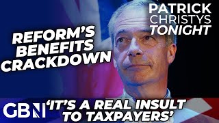 INSULT to taxpayers Reform UK plan benefits CRACKDOWN as panel CLASH over Nigel Farages policy [upl. by Lammond]