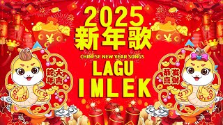 2025新年歌 💖 Lagu Imlek 2025【最好听的新年歌曲 2025】2025经典新年歌系列 🎶 南方群星大拜年2025🧨Chinese New Year Song 2025 [upl. by Kcirddahc]