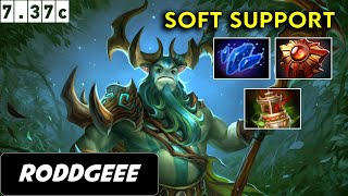 roddgeee Nature prophet Soft Support  Dota 2 Patch 737c Pro Pub Gameplay [upl. by Yecnuahc]