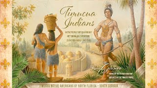 Chief Saturiwas Timucua Chiefdom  French Protestant Huguenot Florida USA settlement in 156465 [upl. by Allertse]