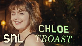 New Cast QampA with Chloe Troast  SNL [upl. by Rahcir]