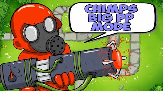 CHIMPS With ONLY Dartling Gun BTD6 [upl. by Nais536]