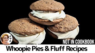 Old Fashioned Chocolate Whoopie Pies  Light Chocolate Cake  Fluffy Cream Filling [upl. by Htebharas170]