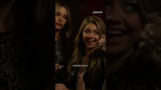 Did Haley and Claire just become BFFs ModernFamily HaleyDunphy SarahHyland Shorts [upl. by Anauqahs]