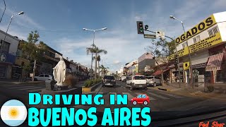 Driving in Buenos Aires from Virreyes to San Isidro [upl. by Klenk239]