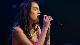 what Olivia Rodrigo hears while singing on stage [upl. by Liscomb525]