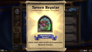 2800 LEVELS on rewards track amp free Portrait  THUNDERHEART MALFURION for tavern regular achievement [upl. by Alina]