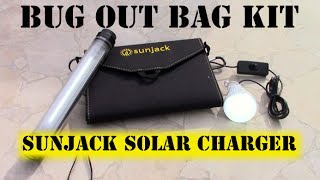 SunJack Solar Charger  Bug Out Kit [upl. by Bianca]