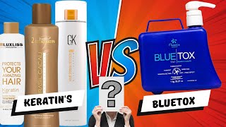 Difference Between Bluetox And Keratin  कितना Repair Long Lasting Benefits  Salonfact [upl. by Ruthie]