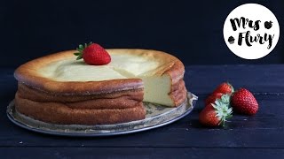 Schneller Käsekuchen ohne Boden  Quarktorte  Topfentorte [upl. by Onitrof]