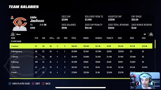 Tips And Tricks To Resign Players In Madden 23 Franchise Salaries And Cap Space [upl. by Mirna]