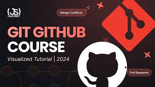 Git amp GitHub Tutorial  Visualized Git Course for Beginner amp Professional Developers in 2024 [upl. by Ahcrop990]