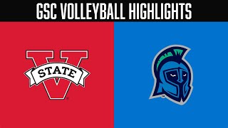 Valdosta State at West Florida  GSC Volleyball Highlights  Sept 24 2024 [upl. by Yekram]