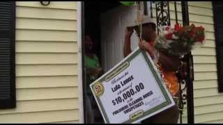 Publishers Clearing House Winners Lula Lennox From Nashville Tennessee Wins 10000 [upl. by Yarezed]