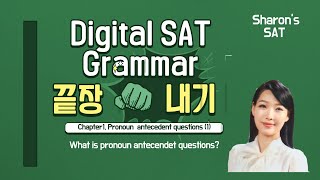 SAT 필수 Grammar  Pronoun Antecedent Questions  what is pronoun antecedent questions [upl. by Nylla]