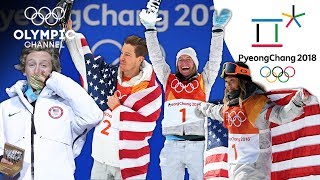 Americas Fantastic Four in Snowboarding  Winter Olympics 2018  PyeongChang 2018 [upl. by Noyahs]