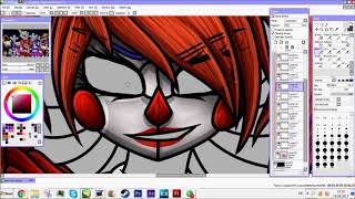 Speedpaint  Fnaf SisterLocation [upl. by Eittak296]