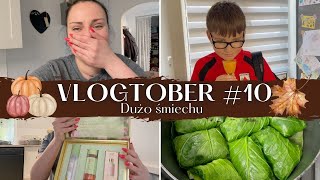 DUŻO SMIECHU ANTYGRYPINA I PYSZNE GOŁĄBKI TROCHĘ INACZEJ 🍁 VLOGTOBER 10 [upl. by Wills911]