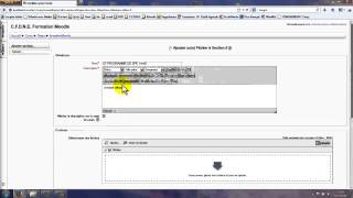 Moodle24 Comment téléverser un fichier [upl. by Neelyar]
