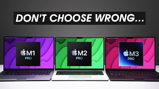 M1 Pro vs M2 Pro vs M3 Pro MacBook  ULTIMATE Comparison [upl. by Hannahsohs]