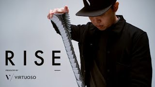 HighSpeed Cardistry Shot in SlowMo No CGI Strings or Magnets  RISE  Cardistry by Virtuoso [upl. by Garda]