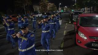 Armagh True Blues FB  Mid Ulster Memorial Parade 2024  4K [upl. by Ahsatsana363]