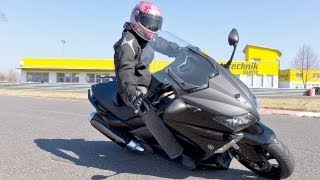 Yamaha TMAX 530 Scooter Test mit KOT [upl. by Donatelli]