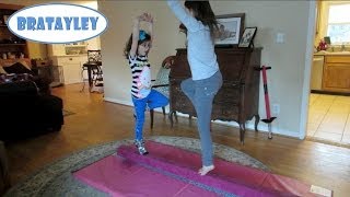 Gymnastics Homework WK 165  Bratayley [upl. by Ellegna]