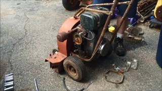 Part 4  8Hp Kohler K181 Giant Vac Leaf Blower [upl. by Halfdan512]