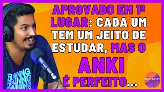 Aprovado em 1º Lugar no Concurso Público Explicou Porque Usou o ANKI e Ter Dado Tanto Certo [upl. by Douville]