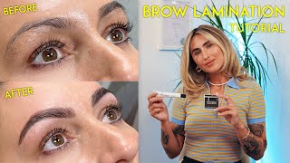 How To Use The Elleebana Pro Fusion Brow Lamination Kit [upl. by Hamon]