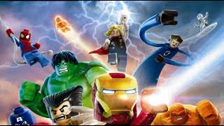 LEGO Marvel Super Heroes Soundtrack  Baxter Building A Middle Action [upl. by Ibbison130]