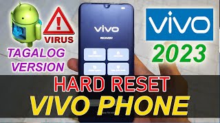 PAANO HARD RESET ANG VIVO PHONE  ALL VIVO HARD RESET  TAGALOG TIPS 2023 [upl. by Nylyak]