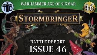 Sylvaneth Branchwych Warhammer AoS Stormbringer Issue 46 Battle Report [upl. by Mendes]