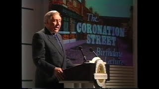 The Coronation Street Birthday Lecture 25 December 1990 [upl. by Ezalb]