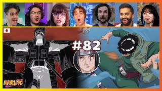 Naruto Episode 82  Kakashi vs Itachi  Reaction Mashup ナルト [upl. by Mame]