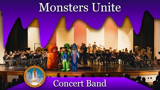 Monsters Unite CMMS Concert Band 2023 Fall Concert 4K [upl. by Neu]