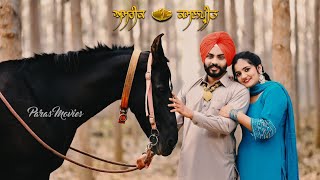 BEST PRE WEDDING 2024  AMRIK WEDS KAMALPREET  PARAS MOVIES DUNKEMOGA [upl. by Sunev998]