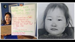 Help Korean Adoptee Maggie Gifford find her twin sister [upl. by Anawad714]