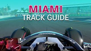 Jarnos Guide to the AllNew Miami F1 Track 🎮 [upl. by Ardekan]