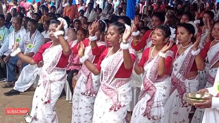 Girja kar ghanti bajate Enterance Dance Bhatubari New Church Blessing [upl. by Nuahc]