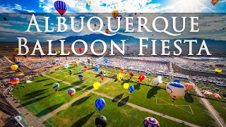 Albuquerque International Balloon Fiesta  Timelapse Short Film [upl. by Anile368]