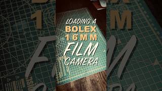 Loading a Bolex 16mm film camera 16mm bolex camera cinecamera film filmmaking asmr [upl. by Hoopes86]