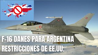 F16 Argentina no puede atacar Chile y Malvinas [upl. by Waldman]