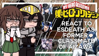 🇧🇷🇺🇲 Mha react to Esdeath as Aizawas old classmate  Gacha club  Mha x Agk \\ 11 [upl. by Dira599]