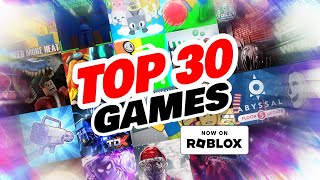 TOP 30 ROBLOX GAMES FROM 2023 [upl. by Ribaudo123]