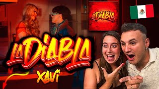 🇪🇸 ESPAÑOLES REACCIONAN a XAVI  LA DIABLA 😱😱🇲🇽 es muy rara su voz [upl. by Akiv]