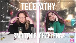 TWIN TELEPATHY SMOOTHIE CHALLENGE [upl. by Sorac440]