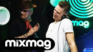 JACKMASTER and JUSTIN ROBERTSON DJ sets in Bugged Out Lab LDN Special [upl. by Aital502]